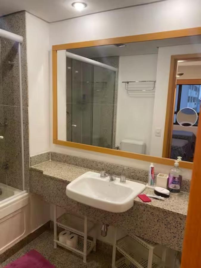 Apart Com Sacada E Piscina São Paulo Exterior foto